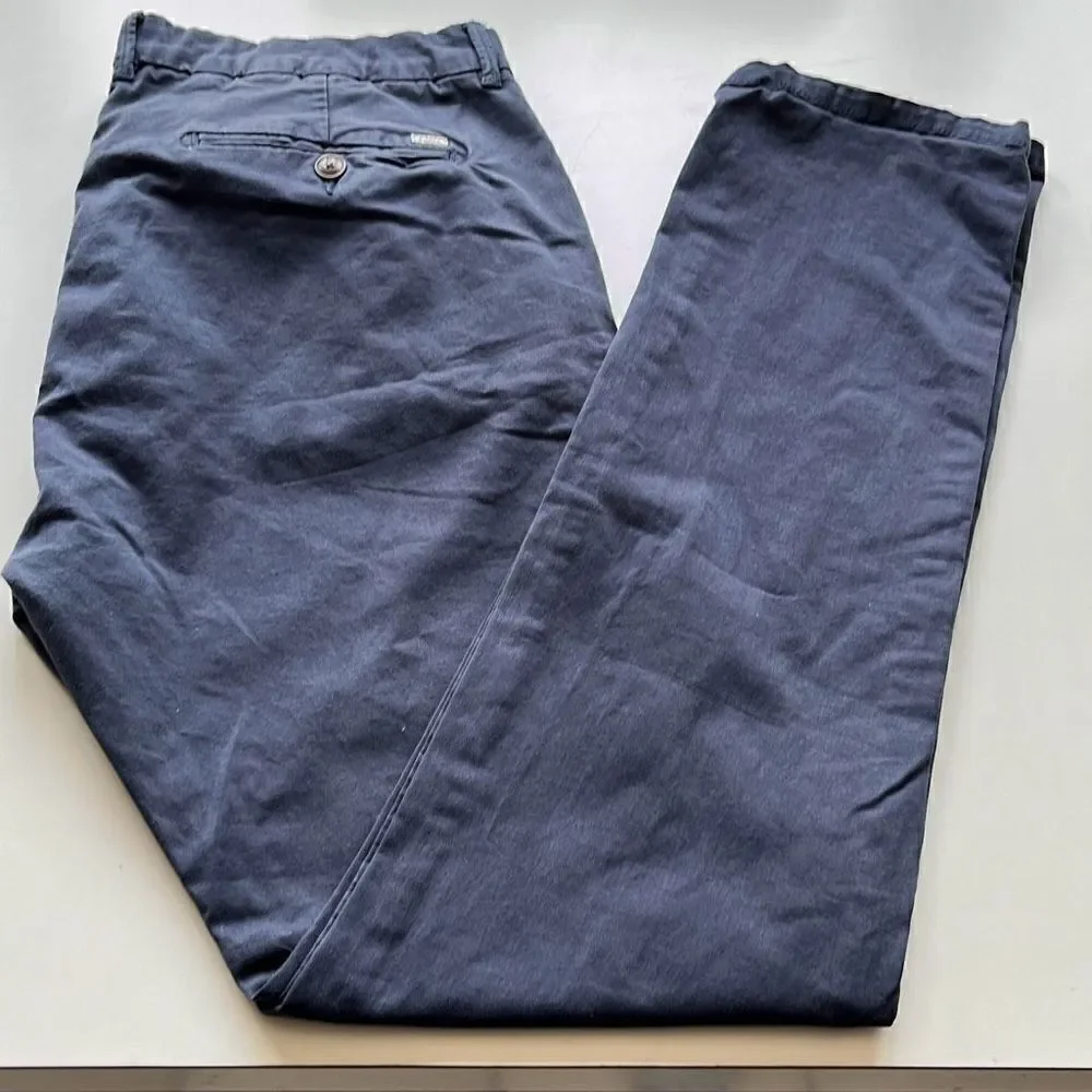 Funky Buddha Navy Stretch Chino Pant Sz. 38/33